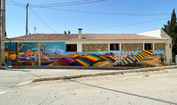 El Ayuntamiento de Lorca finaliza el proyecto ´Murales en las Pedanías Norte de Lorca´ - 5, Foto 5