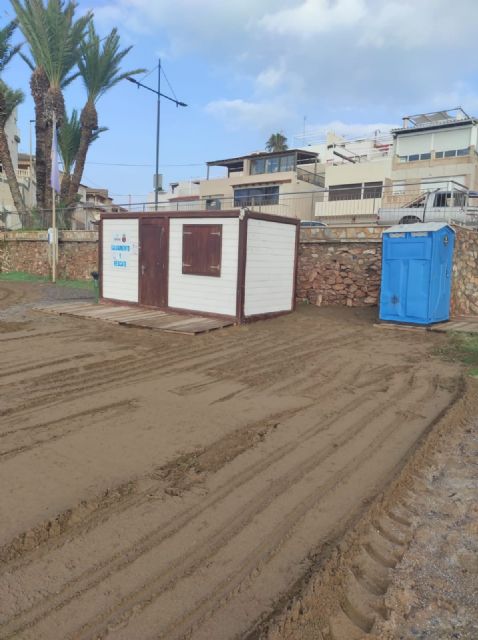 Las playas de Águilas comienzan a recuperar la normalidad tras las fuertes lluvias de ayer - 4, Foto 4
