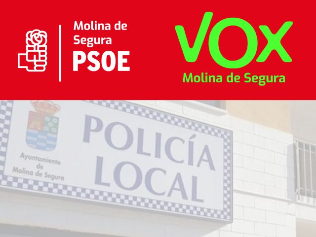 PP: PSOE y Vox se alían para rechazar las mejoras que propone para Policía Local el Partido Popular de Molina de Segura - 1, Foto 1