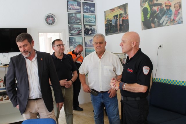 El director general de Seguridad Ciudadana y Emergencias visita las instalaciones del Centro Municipal de Protección, Foto 5