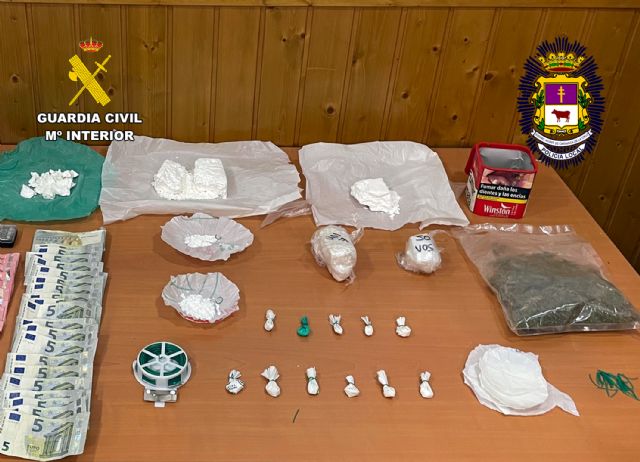 Desmantelan un activo punto de venta de drogas en Caravaca de la Cruz - 1, Foto 1