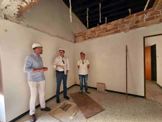 La primera fase de las obras de reparación del antiguo convento de San José de Caravaca se centran en la cubierta y en las zonas más deterioradas del edificio - 3, Foto 3