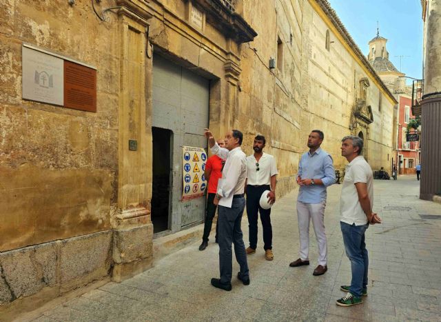 La primera fase de las obras de reparación del antiguo convento de San José de Caravaca se centran en la cubierta y en las zonas más deterioradas del edificio - 4, Foto 4