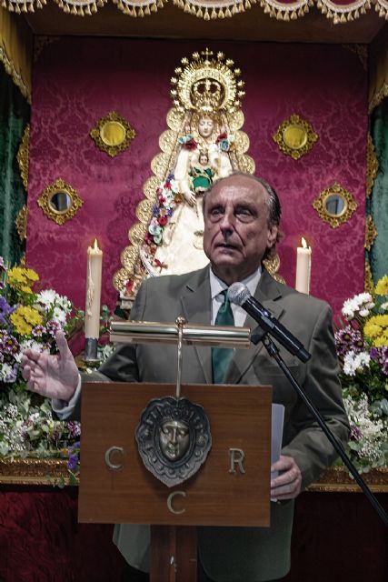 Pregonero, Antonio Bellido . Un pregón de Antonio Bellido,de hondura espiritual ensalza en Pino Montano la devoción sevillana a la Virgen del Rocío - 3, Foto 3