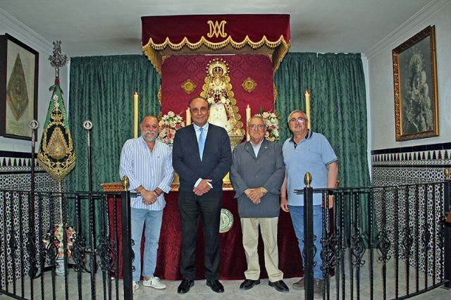 Pregonero, Antonio Bellido . Un pregón de Antonio Bellido,de hondura espiritual ensalza en Pino Montano la devoción sevillana a la Virgen del Rocío - 4, Foto 4