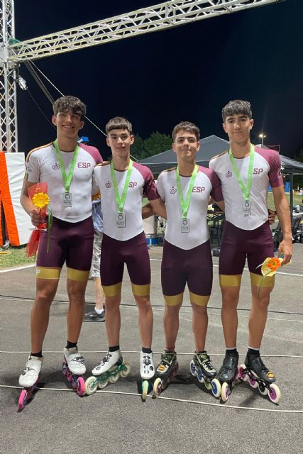 El patinador juvenil torre&ntilde;o Pablo González hace historia y logra dos oros y una plata en el campeonato de Europa - 4, Foto 4