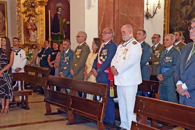 La Comandancia Naval de Sevilla celebra en la Capilla de los Marineros su tradicional Eucaristía en honor a la Virgen del Carmen - 2, Foto 2