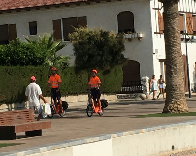 Protección Civil de San Javier  incorpora dos patinetes eléctricos adaptados con material de primera asistencia - 3, Foto 3