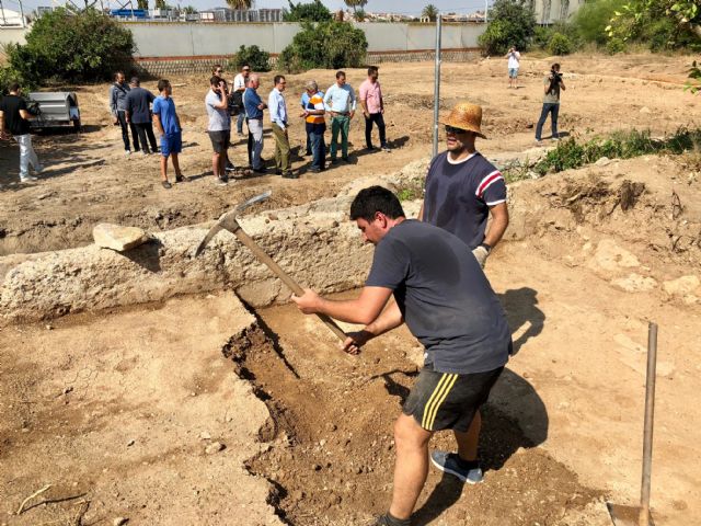 Las excavaciones arqueológicas sacan a la luz la finca de recreo del rey Lobo en Monteagudo - 2, Foto 2