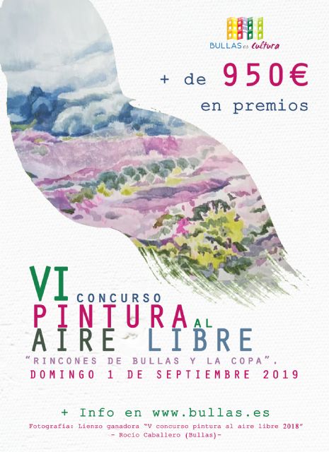VI Concurso de Pintura al Aire Libre 'Rincones de Bullas y La Copa' - 1, Foto 1