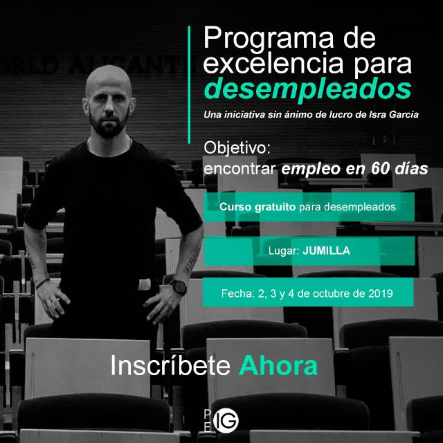 Abiertas las inscripciones del Programa de Excelencia IG para ayudar a desempleados a encontrar trabajo en 60 días - 1, Foto 1