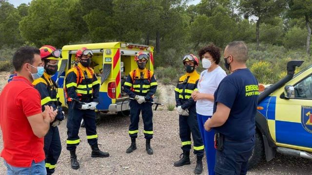 Ayuntamiento de Puerto Lumbreras y Gobierno regional previenen incendios en el término municipal gracias a la coordinación a través del Plan INFOMUR - 1, Foto 1
