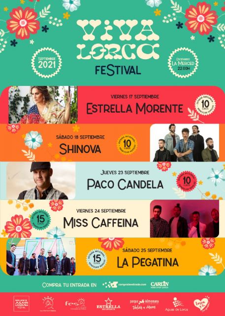 La cantaora Estrella Morente completa el cartel de conciertos del ´Festival Viva Lorca´ - 2, Foto 2