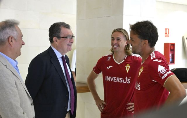 El Ayuntamiento de Murcia y el Real Murcia renuevan su unión con un nuevo acuerdo de patrocinio - 1, Foto 1