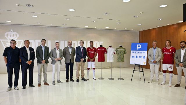 El Ayuntamiento de Murcia y el Real Murcia renuevan su unión con un nuevo acuerdo de patrocinio - 2, Foto 2