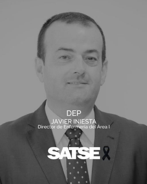 Comunicado Satse condolencias fallecimiento Javier Iniesta