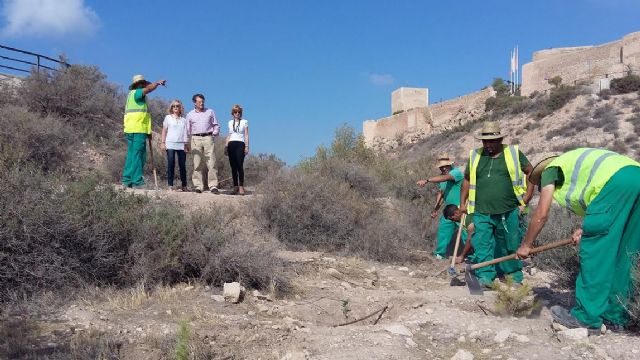 50 peones agrícolas contratados a través del Plan General de Empleo plantan más de 4.015 nuevos árboles en las proximidades de la Sierra del Caño - 1, Foto 1