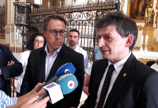 El Alcalde de Lorca, Fulgencio Gil, agradece a la Federación San Clemente Patrón de Lorca, su elección como pregonero de las fiestas este año - 2, Foto 2