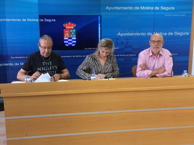 El Ayuntamiento de Molina de Segura y la Asociación Banda Municipal de Música de la localidad firman un convenio para la promoción de la música - 2, Foto 2