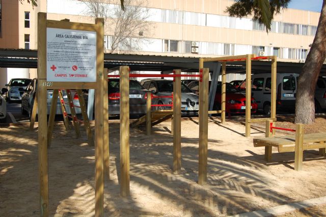La Universidad de Murcia instala tres gimnasios urbanos al aire libre en el Campus de Espinardo - 1, Foto 1