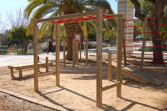 La Universidad de Murcia instala tres gimnasios urbanos al aire libre en el Campus de Espinardo - 2, Foto 2