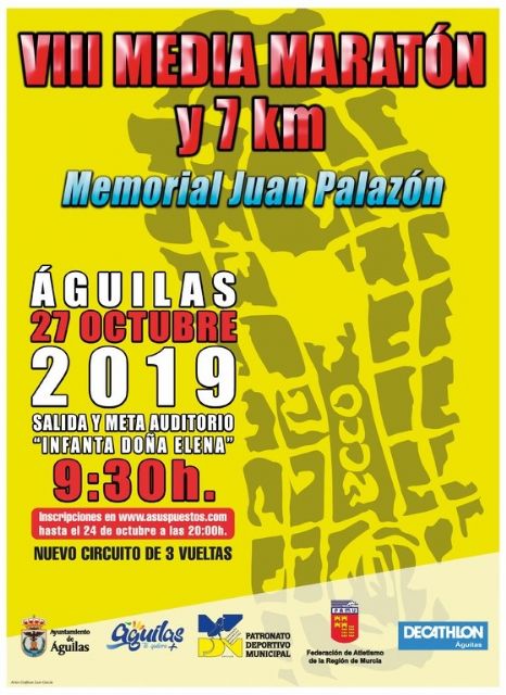 Un mes para que Águilas vuelva a disfrutar de su media maratón y 7km. - 1, Foto 1