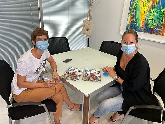 La concejala de Derechos Sociales ofrece su apoyo a la Asociación Retina Murcia (RETIMUR) - 1, Foto 1