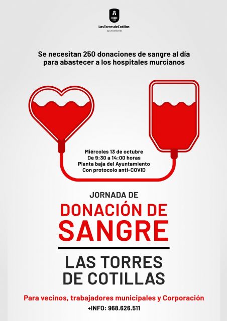 La ciudadanía de Las Torres de Cotillas, convocada a donar sangre - 1, Foto 1