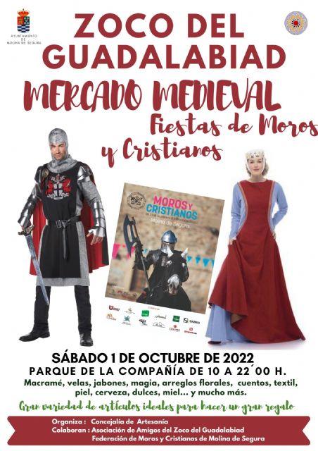 El Zoco del Guadalabiad de Molina de Segura celebra una edición especial medieval con las Fiestas de Moros y Cristianos - 1, Foto 1