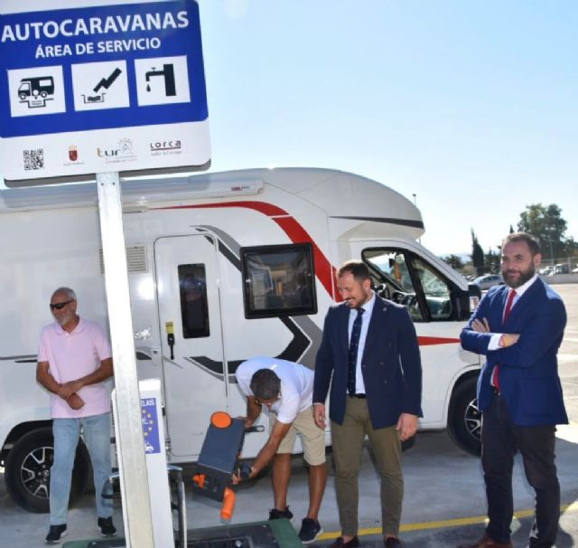 Lorca presenta su primera Área de Servicio para Autocaravanas - 2, Foto 2