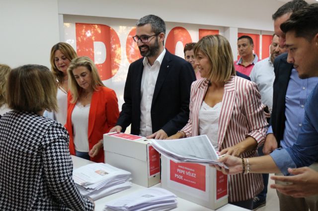 Pepe Vélez consigue más de 2.200 avales como precandidato del PSOE a la presidencia de la Comunidad Autónoma de la Región de Murcia - 1, Foto 1