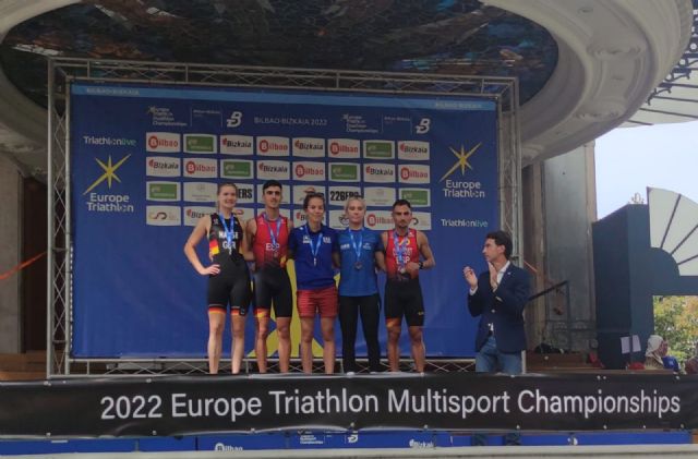Nueve medallas para los deportistas murcianos en el Europeo de Triatlón Multideporte celebrado en Bilbao-Bizkaia - 3, Foto 3
