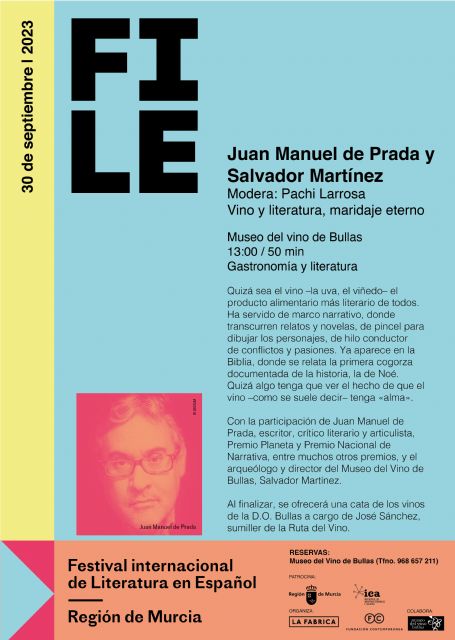 Actividad ´Vino y literatura: maridaje eterno´ - 1, Foto 1