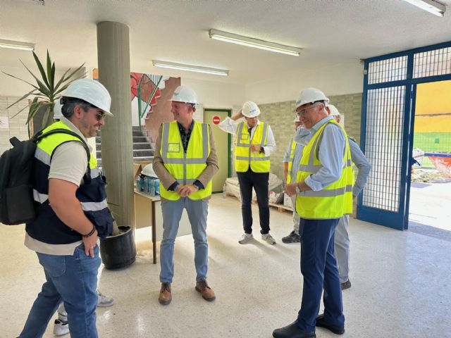 Avanzan las obras de mejora en el pabellón Luis Manzanares de Torre Pacheco - 2, Foto 2