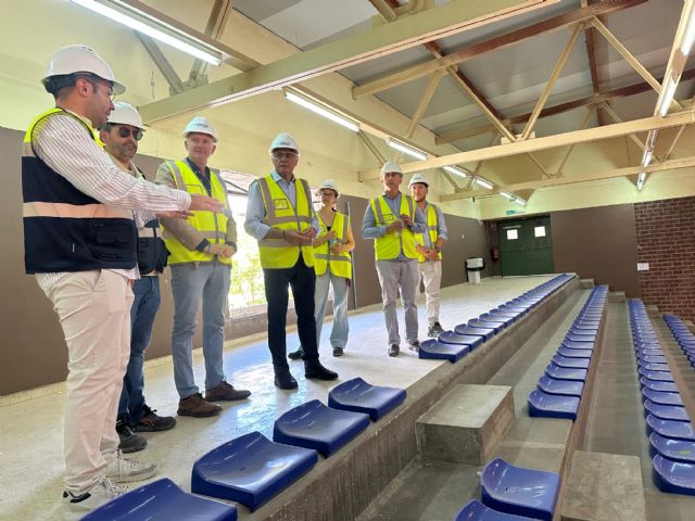Avanzan las obras de mejora en el pabellón Luis Manzanares de Torre Pacheco - 4, Foto 4