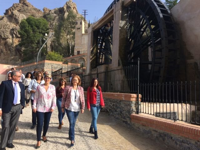 La Noria Grande de Abarán vuelve a funcionar tras su completa restauración - 1, Foto 1
