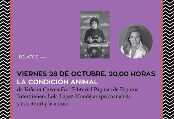 La autora argentina Valeria Correa presenta su libro de relatos La condición animal en El Luzzy - 1, Foto 1