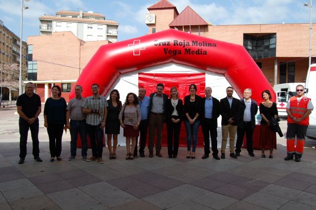 El Hospital de Molina dona a Cruz Roja un hospital de campaña - 1, Foto 1