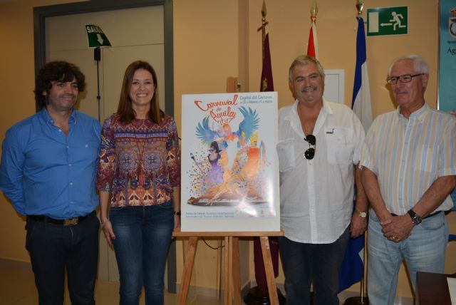 El ilustrador Pedro Hurtado, creador del cartel anunciador del Carnaval 2017 - 3, Foto 3