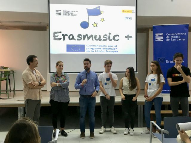 Los estudiantes del Conservatorio llevan a los institutos su experiencia europea con Erasmusic+ - 1, Foto 1