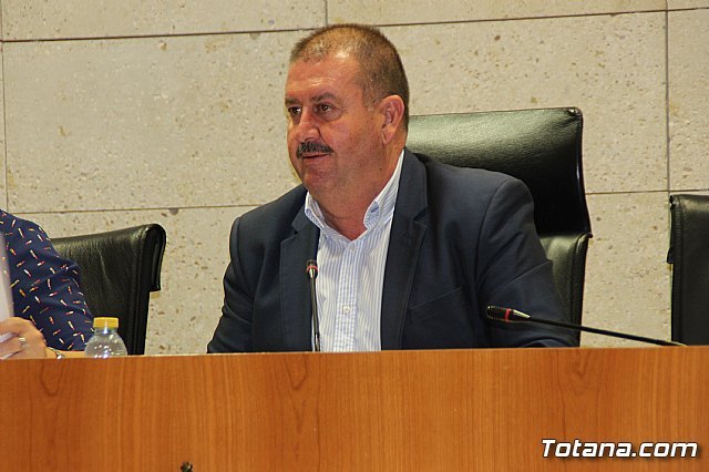 El alcalde de Totana  Andrés García en el Pleno / Totana.com, Foto 1