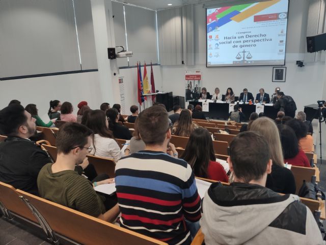 Magistradas de los social reclaman la técnica de juzgar desde la perspectiva de género en el I Congreso de Derecho Social que aborda esta visión en Murcia - 1, Foto 1