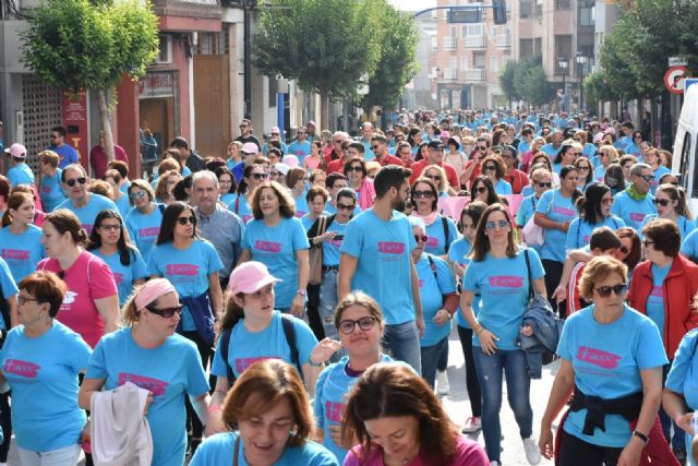 Unas 2.000 personas han participado esta mañana en Archena en la marcha a pie de la AECC - 1, Foto 1
