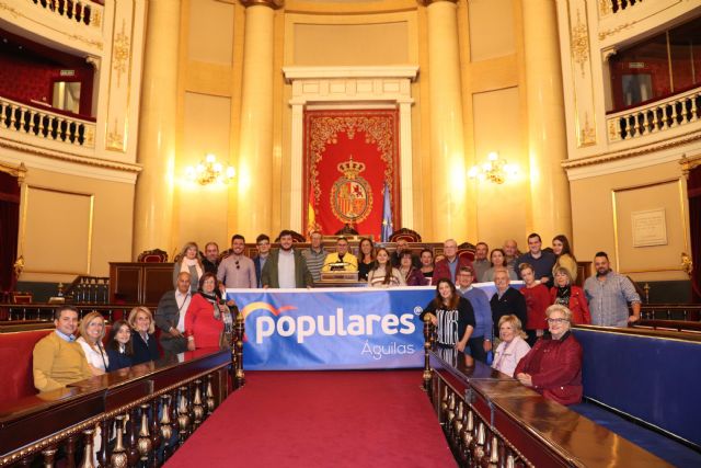 El aguileño Juan María Vázquez acompaña al PP de Águilas en una visita al Congreso y al Senado - 1, Foto 1