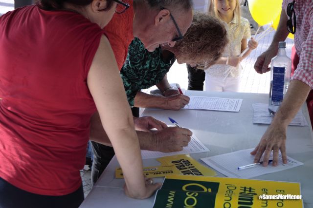 Somos Región convoca una concentración el próximo domingo en el Congreso para pedir más implicación con el Mar Menor - 2, Foto 2