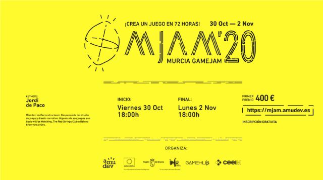 El maratón “Murcia Game Jam 2020” propone un puente de Todos los Santos desarrollando videojuegos - 1, Foto 1