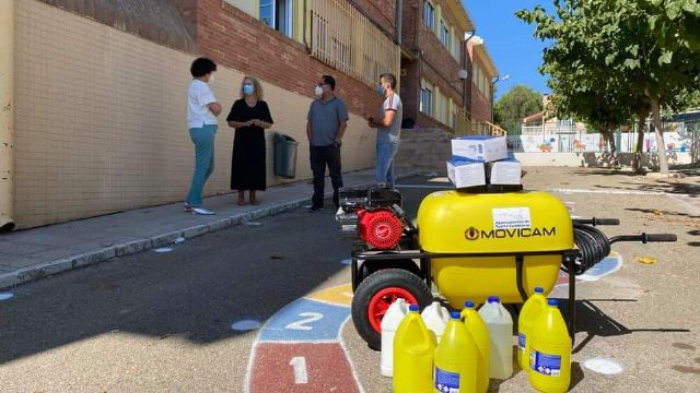 La Comunidad Autónoma invertirá casi 30.000 euros para reforzar la limpieza y desinfección en los colegios de Puerto Lumbreras - 2, Foto 2