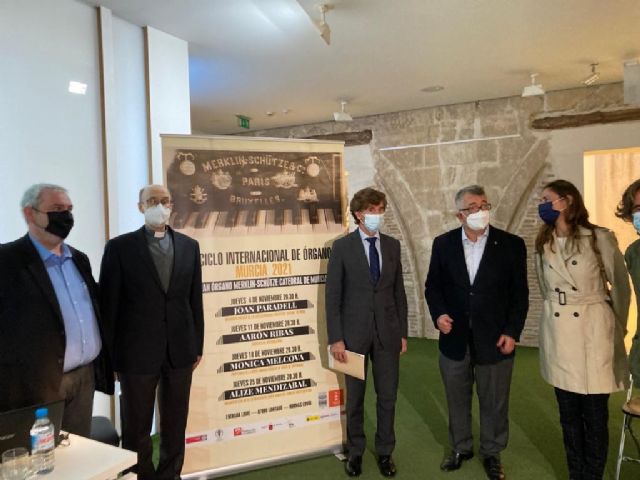 Cultura apoya una nueva edición del Ciclo Internacional de Órgano de la Catedral de Murcia - 1, Foto 1