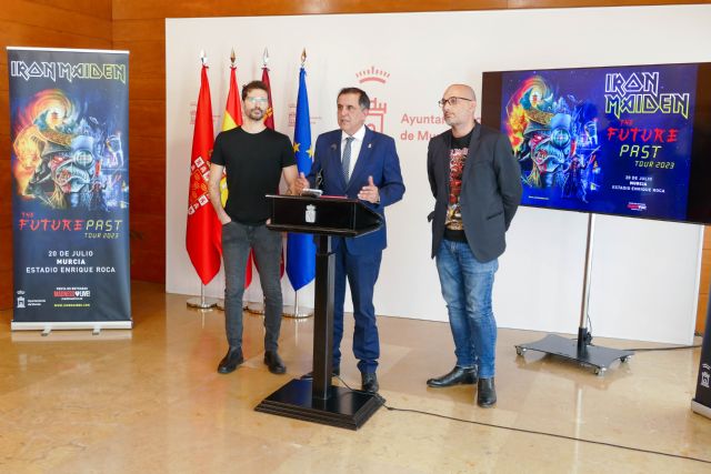 Murcia será una de las tres ciudades españolas que acogerá la gira de Iron Maiden el próximo año - 1, Foto 1