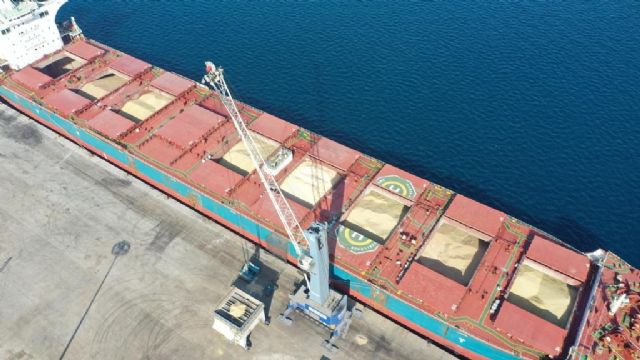 El Puerto de Cartagena recibe al buque de cereal más grande de su historia con 115.000 toneladas - 1, Foto 1